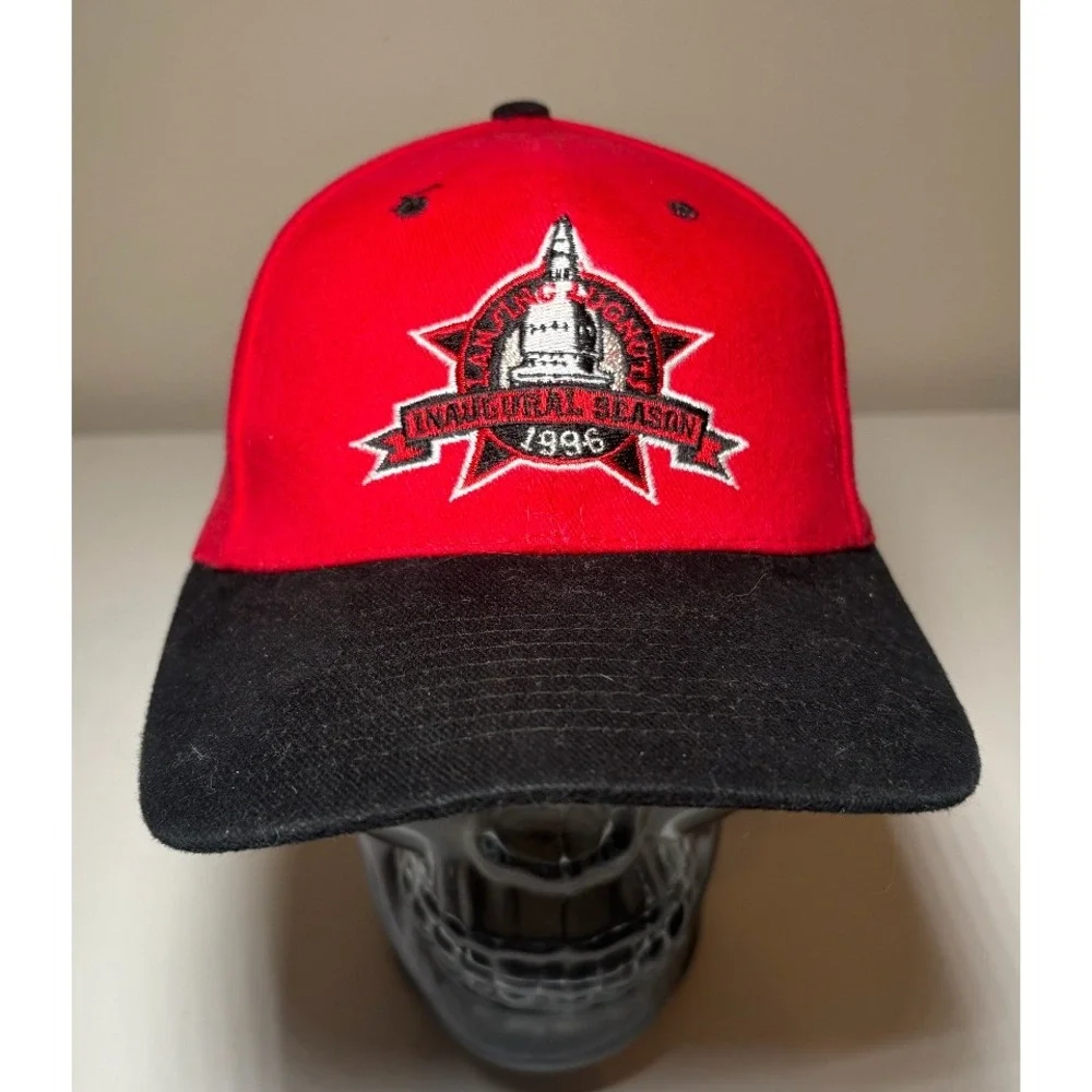 Vintage Lansing Lugnuts Inaugural Season 1996 Snapback Hat | Minor League